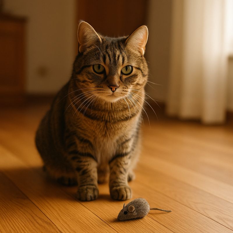 Почему кошки приносят 'подарки'?