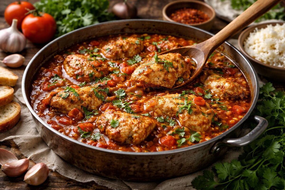 Почему чахохбили — семейный хит: простота, тепло и кулинарные акценты