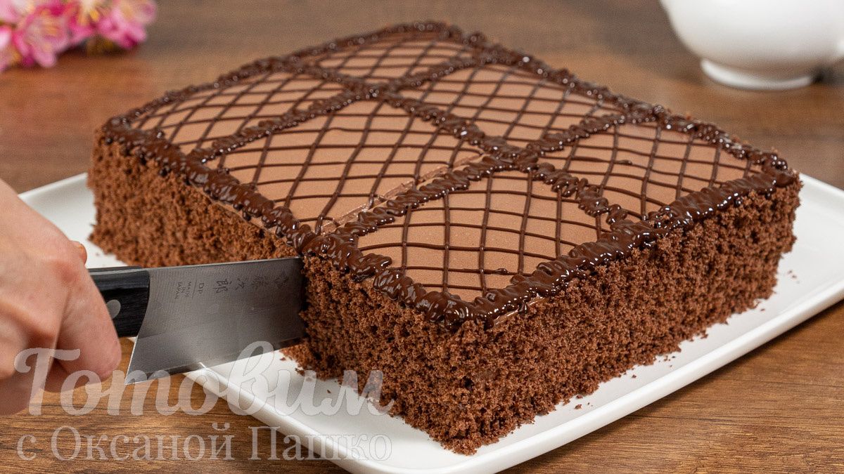 Шоколадный торт, который покорит ваши сердца