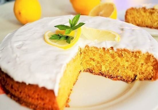 Нежный лимонный пирог, который впечатлит всех