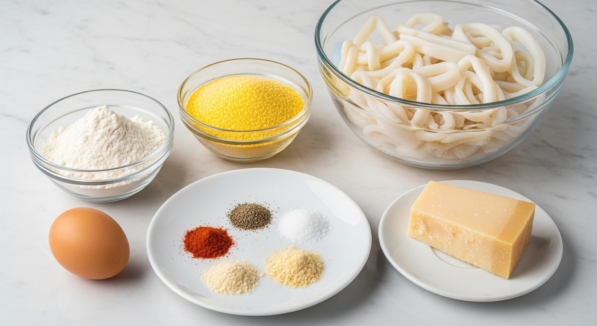 Хрустящие кольца кальмара без фритюра: простой рецепт, который работает