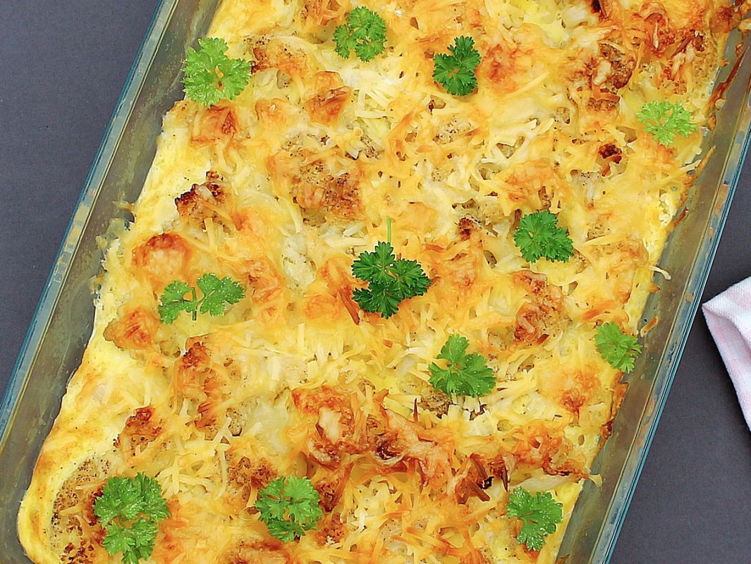 Запеканка с капустой и картошкой: корочка, которая не подведет