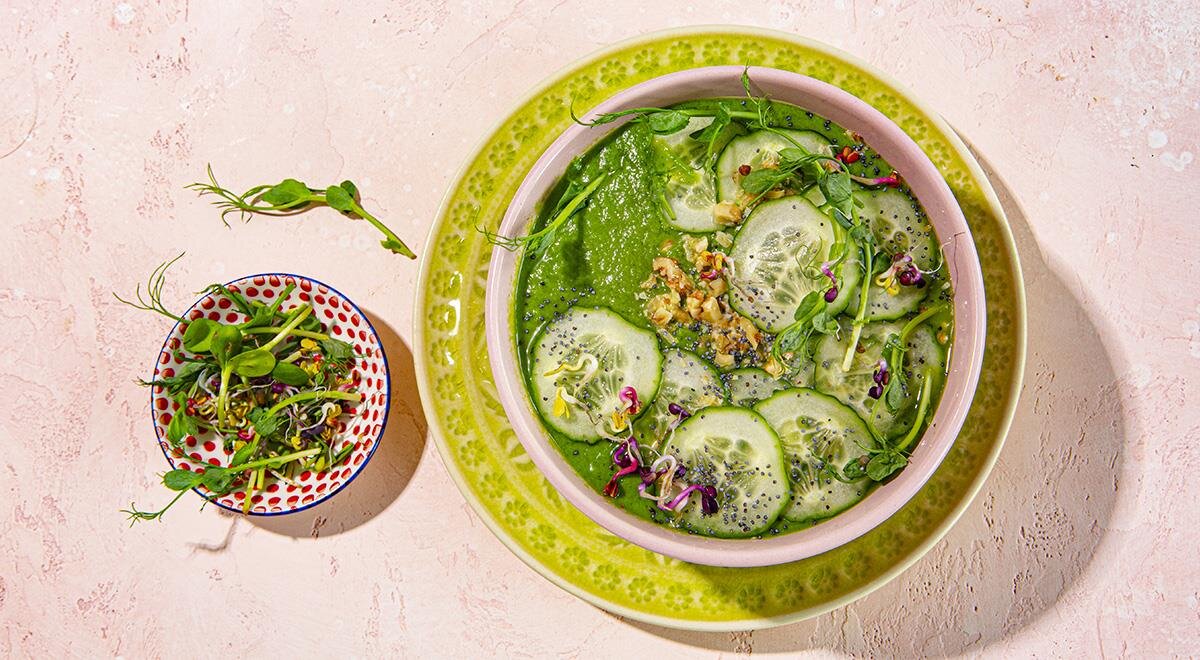 Зарядитесь энергией с овощным смузи-боулом