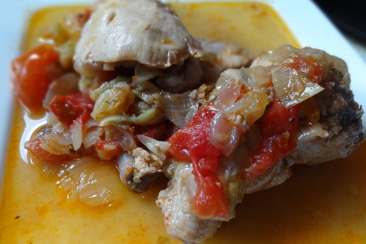 Чахохбили со сливами