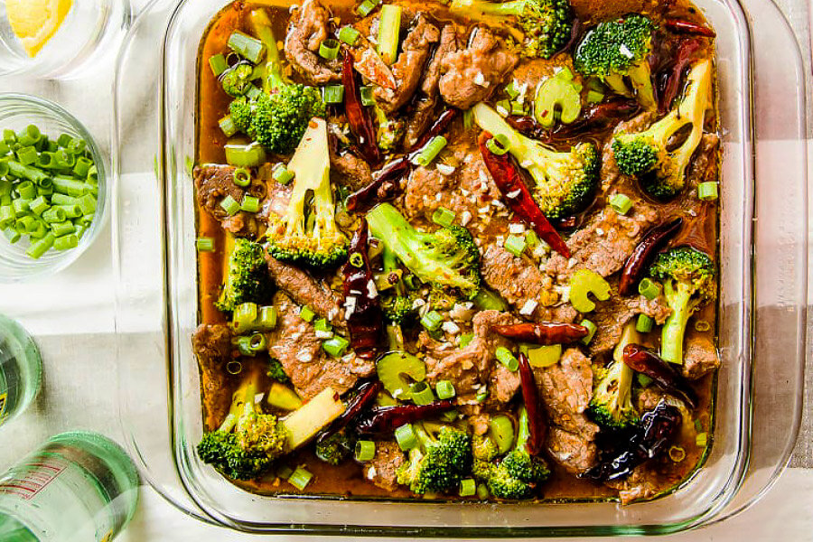 Сычуаньская говядина с брокколи: волшебство остроты и аромата