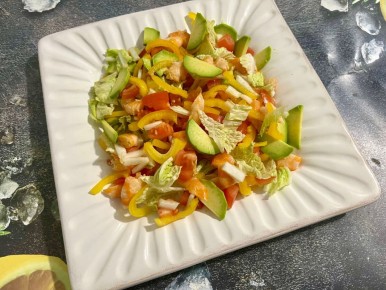 Салат на каждый день: легкий и низкокалорийный рецепт