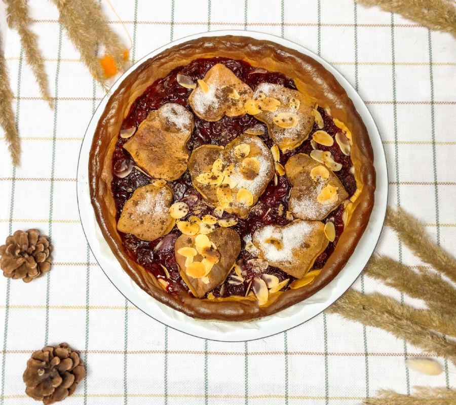 Как испечь идеальный осенний вишневый пирог