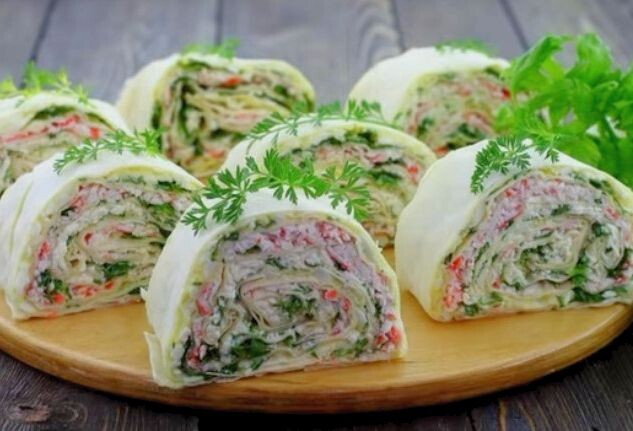 Рулеты из лаваша для любого повода: простые и вкусные рецепты