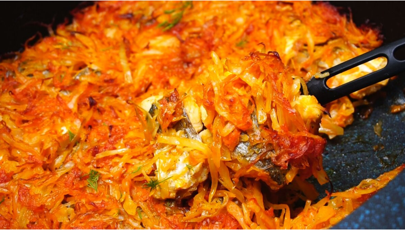 Нежная рыба в капустном маринаде: простой рецепт для всей семьи