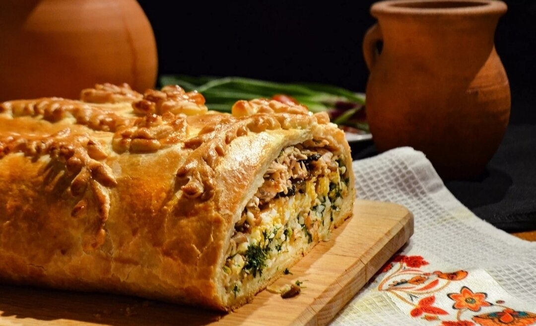 Приглашаем на мастер-класс по русской кулебяке в "Кремлевской Кухне"