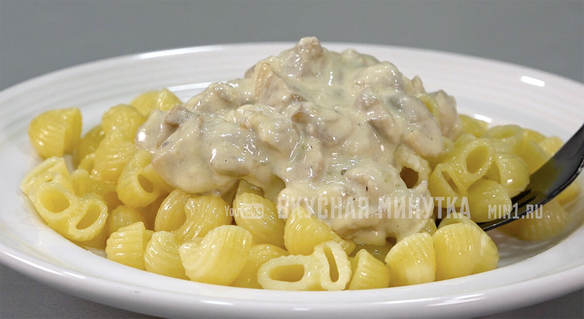 Вкусный сырный соус с грибами, который понравится всем