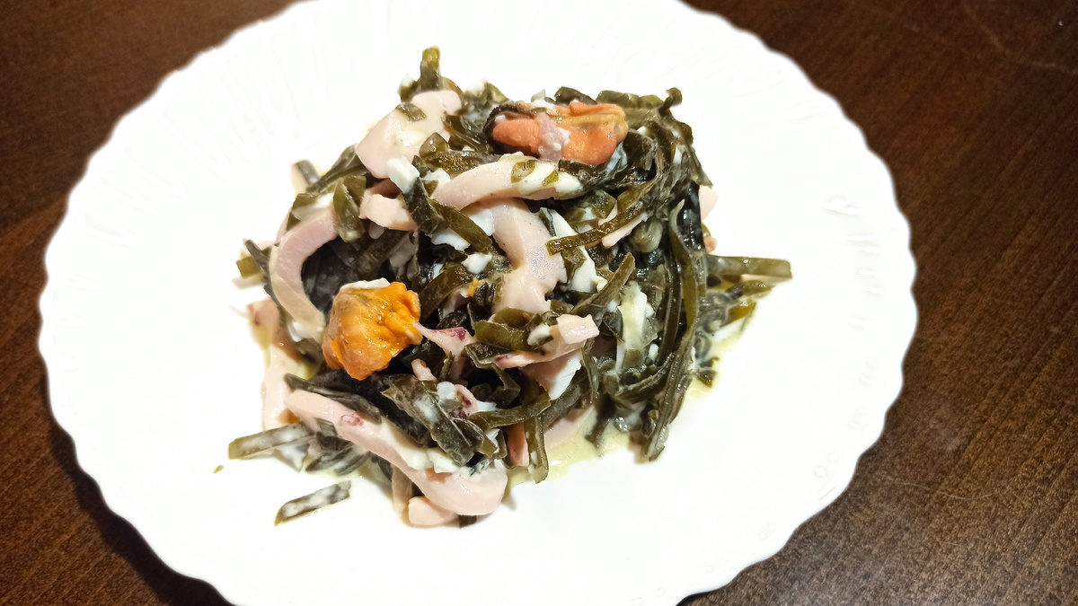 Легкий и Вкусный Салат с Морепродуктами для Настоящих Гурманов