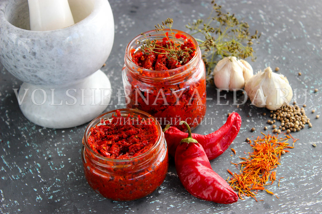 Как приготовить настоящую аджику: секреты грузинской кухни