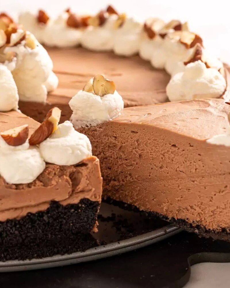 Нежный чизкейк с Нутеллой