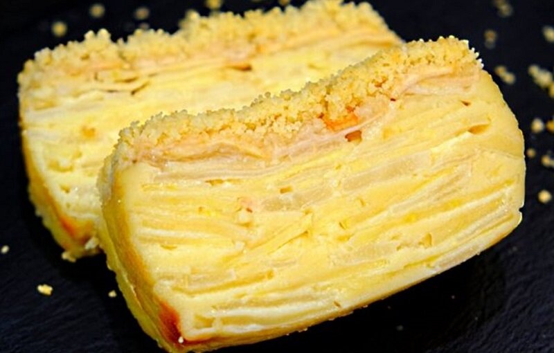 Изумительный пирог из яблок и груш: нежность в каждой порции