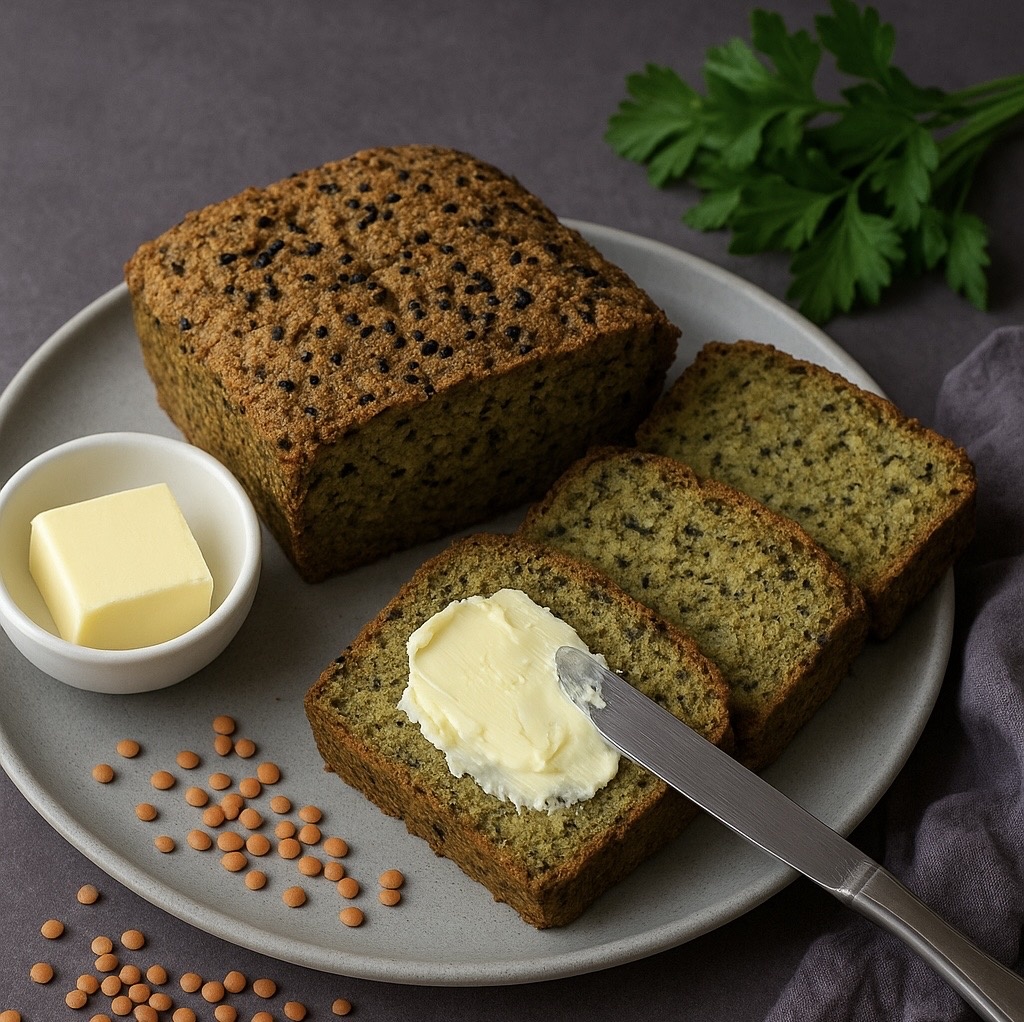 Необычный хлеб из чечевицы: полезный и безглютеновый