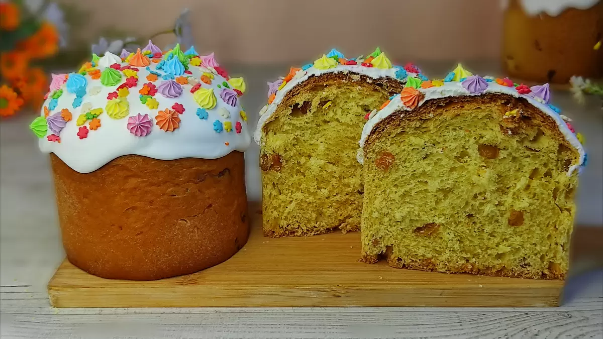 Пасхальный кулич: Легкий и воздушный рецепт, который покорит всех