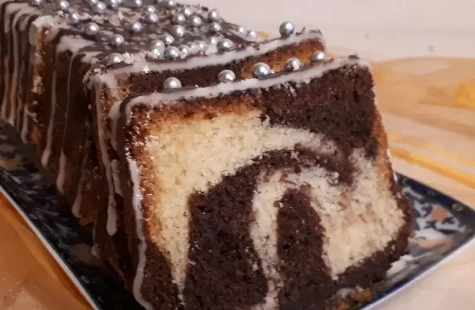 Популярный мраморный кекс: как приготовить шедевр на собственной кухне