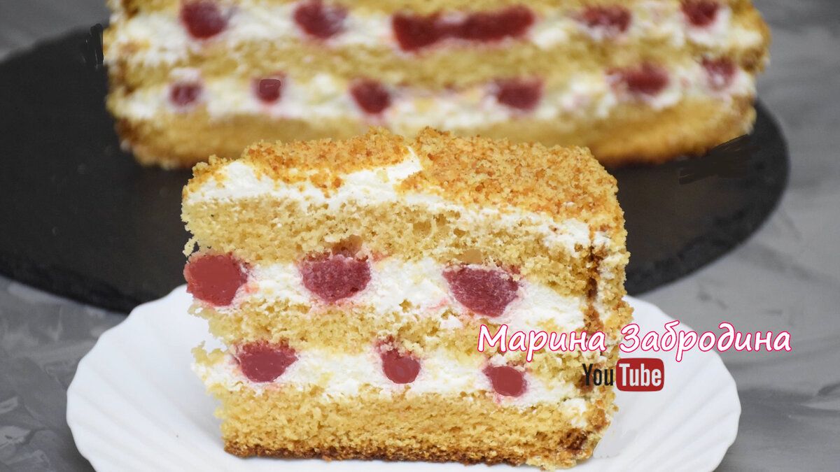 Нежный медовый торт, который покорит ваши сердца