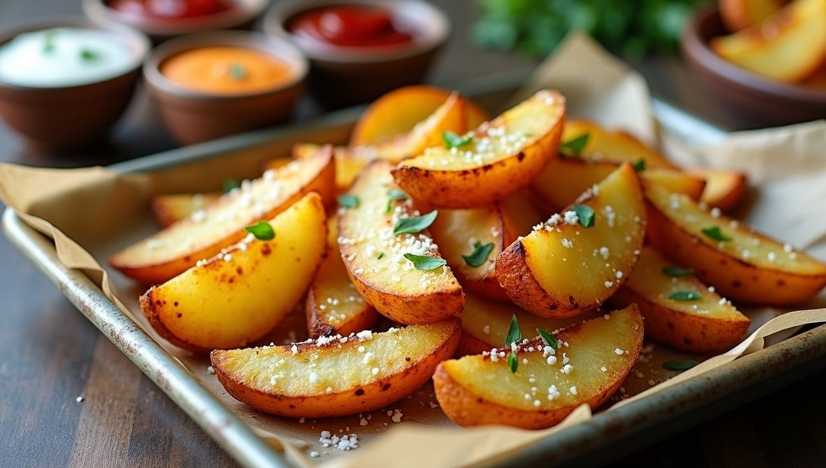 Запеченная картошка с чесноком: Просто, вкусно и по-домашнему!