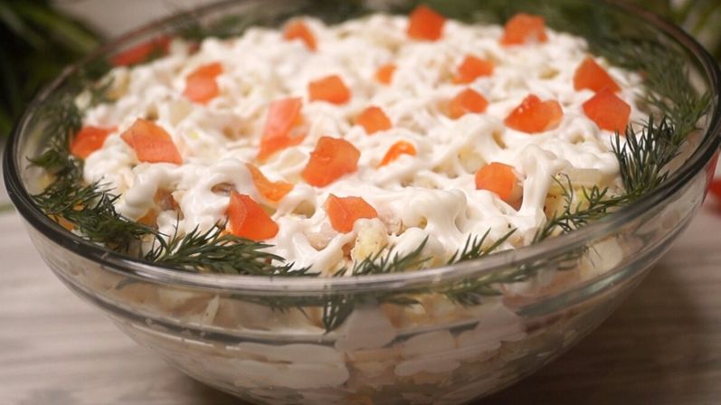 Невероятный салат, который удивит ваших гостей необычным вкусом