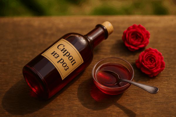 Ароматный сироп из лепестков роз: секреты приготовления и применения