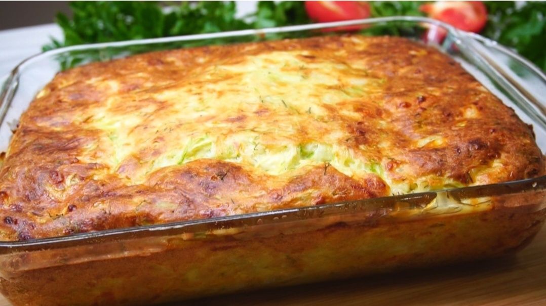 Праздник вкуса: как приготовить пышную запеканку из кабачков с сыром