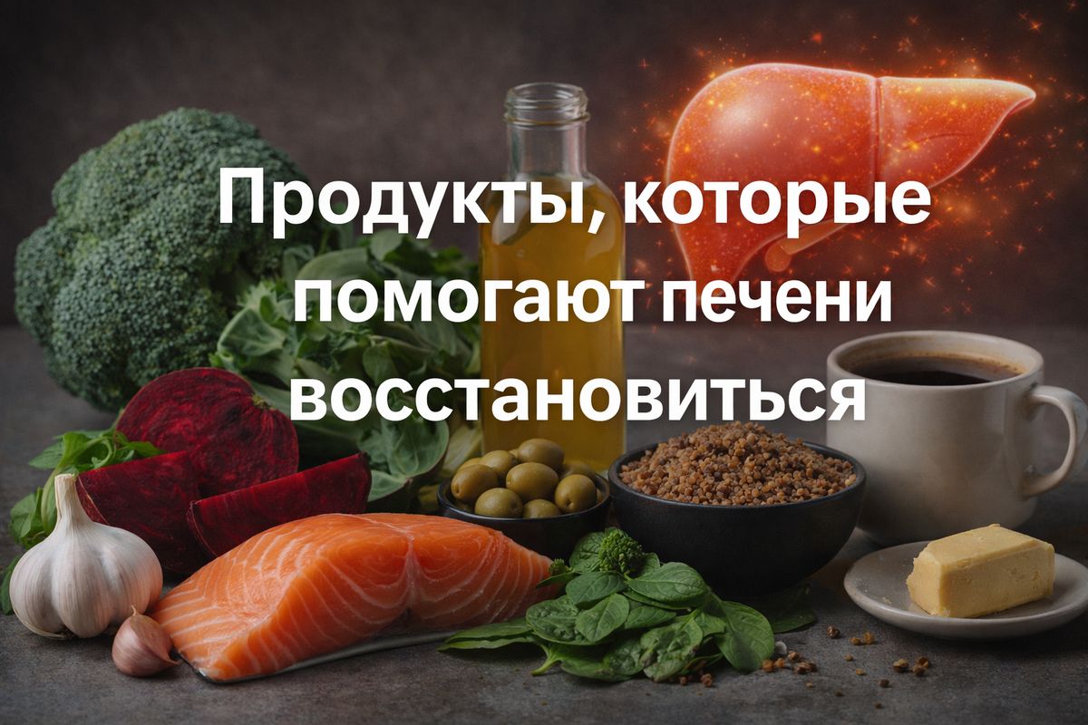 Как правильно поддержать здоровье печени с помощью продуктов питания