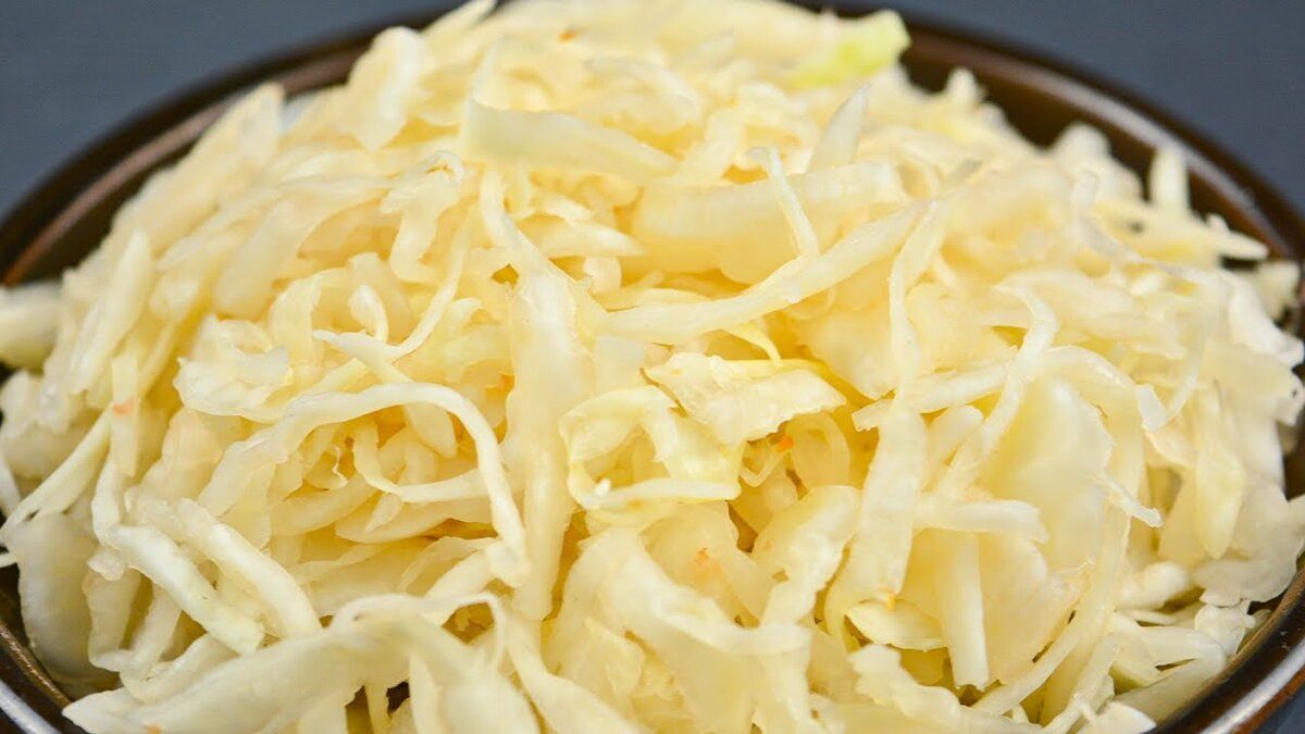 Квашеная капуста за сутки
