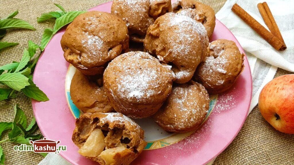 Шоколадные кексы с яблоками: десерт, который будоражит вкусовые рецепторы